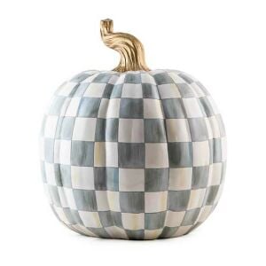 Sterling Check Pumpkin - Large