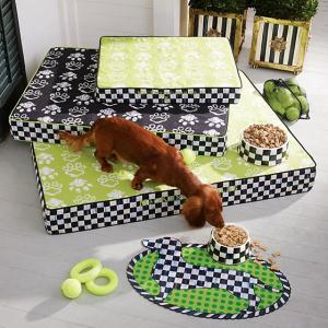 Bow Wow Pet Bed - Green - Small