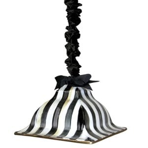 Courtly Stripe Square Hanging Lamp