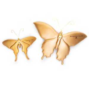 Butterfly Duo Wall Decor - Blue