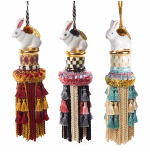 Rabbit Tassel - Courtly Check