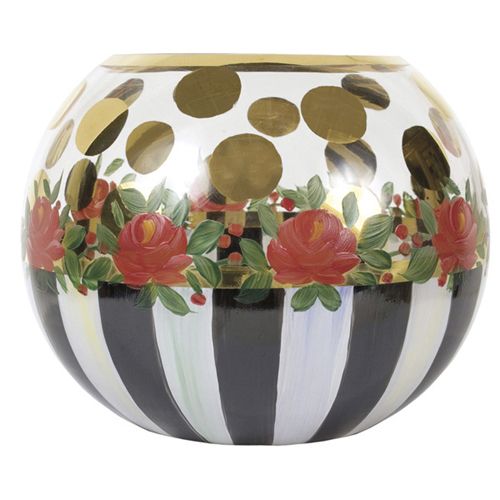 Heirloom Glass Globe Vase - Medium