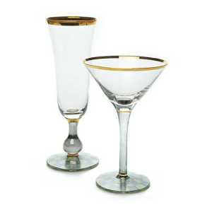 Sterling Check Champagne Flute