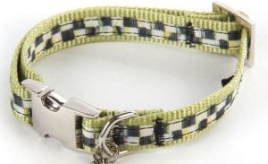 Courtly Check Couture Pet Collar - Small