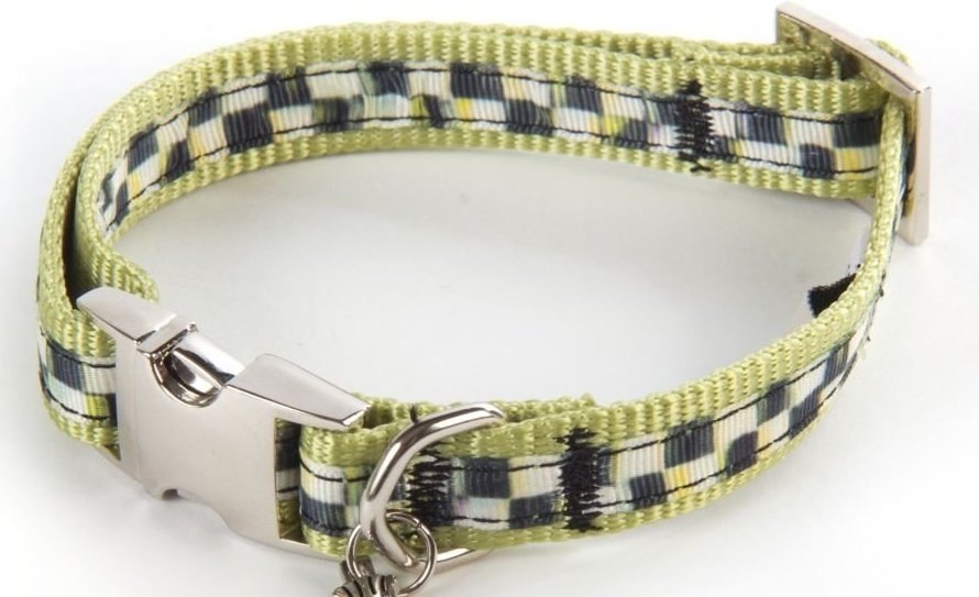 Courtly Check Couture Pet Collar - Large