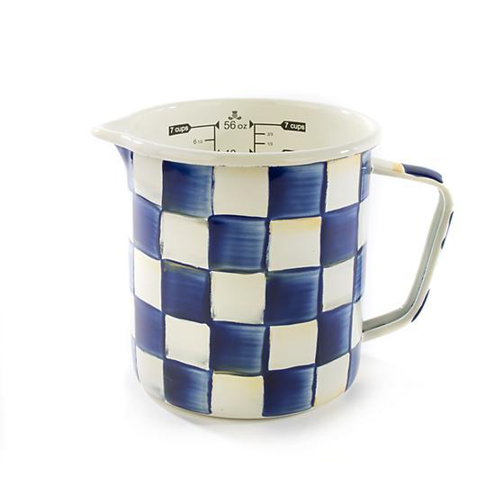 Royal Check Enamel 7 Cup Measuring Cup