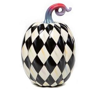 Fortune Teller Harlequin Pumpkin - Medium