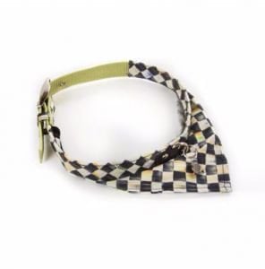 Courtly Check Pet Scarf - Large
