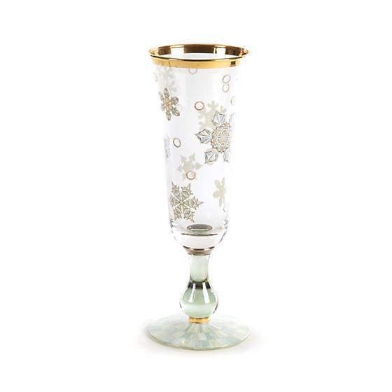 Snowfall Champagne Flute