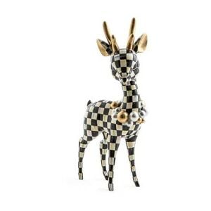 Courtly Check Deary Deer - Gold