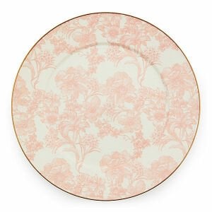 Rosy English Garden Enamel Serving Platter