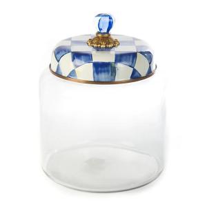 Royal Check Storage Canister - Big