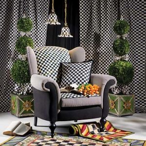 Underpinnings Studio Wing Chair - Black