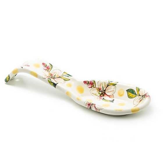 Wildflowers Enamel Spoon Rest - Yellow