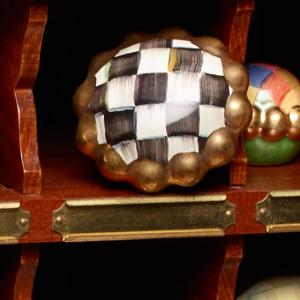 Courtly Check Round Knob