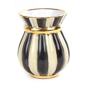 Courtly Stripe Brush Jar