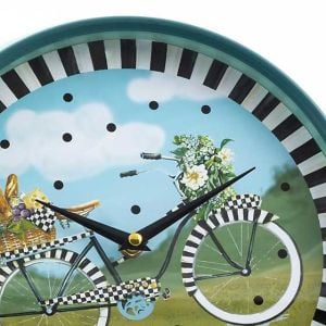 Bike Ride Wall Clock