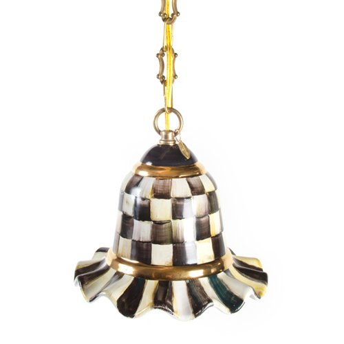 Courtly Check Pendant Lamp - Small