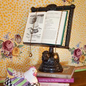 Nesting Chicken Cookbook Stand