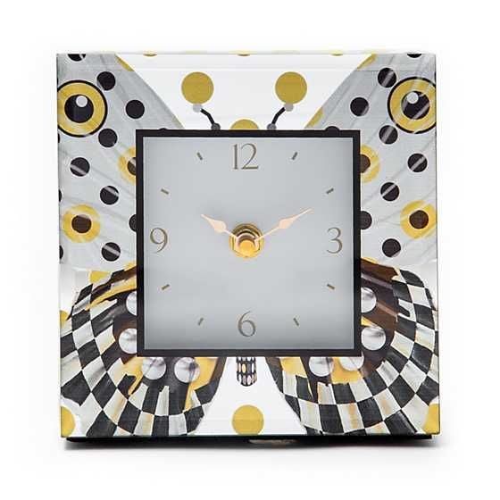 Spot On Butterfly Clock