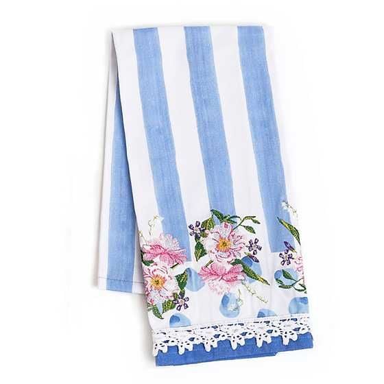 Wildflowers Dish Towel - Blue