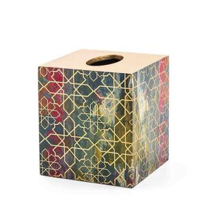Mosaic Abstract Lacquer Boutique Tissue Cover