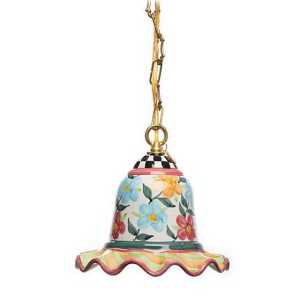Painted Garden Pendant Lamp - Small