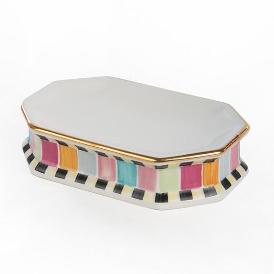 Ribbon & Dot Soap Dish