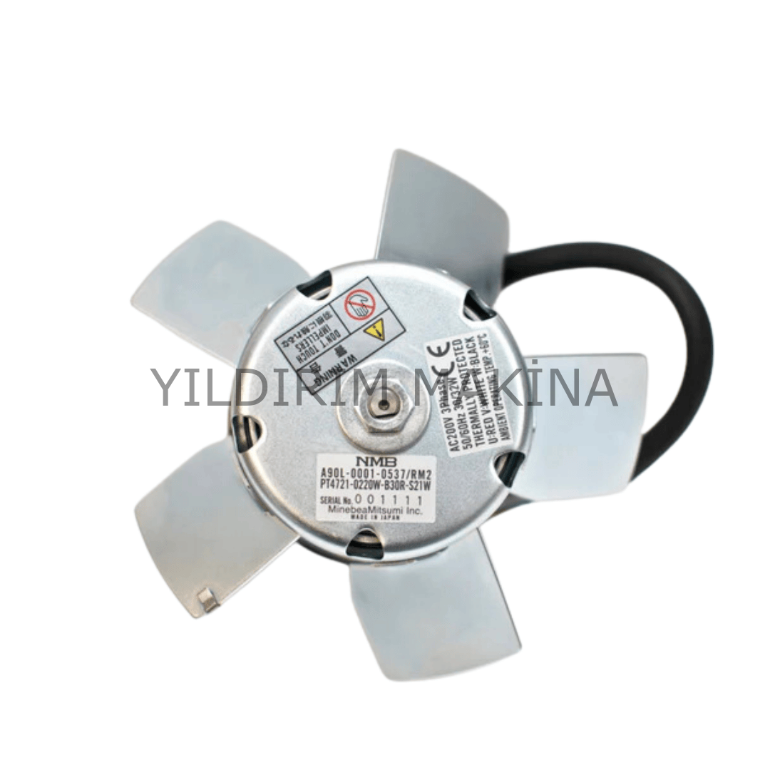 FANUC  A90L-0001-0537#RM2 Spindle Motor Fanı (A90L-0001-0537#R)