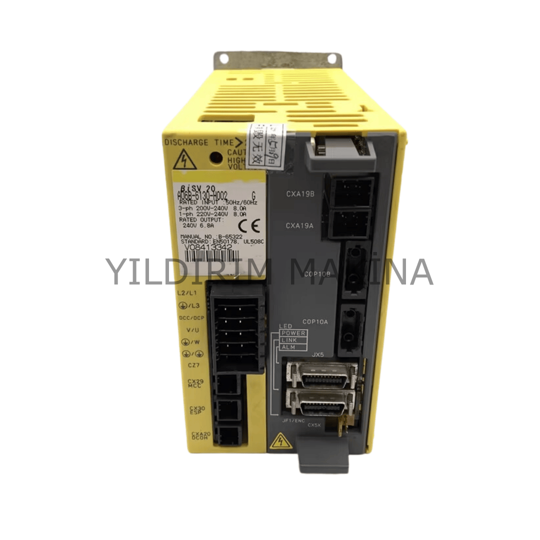 A06B-6130-H002 BETA iSV 20 Servo Sürücü