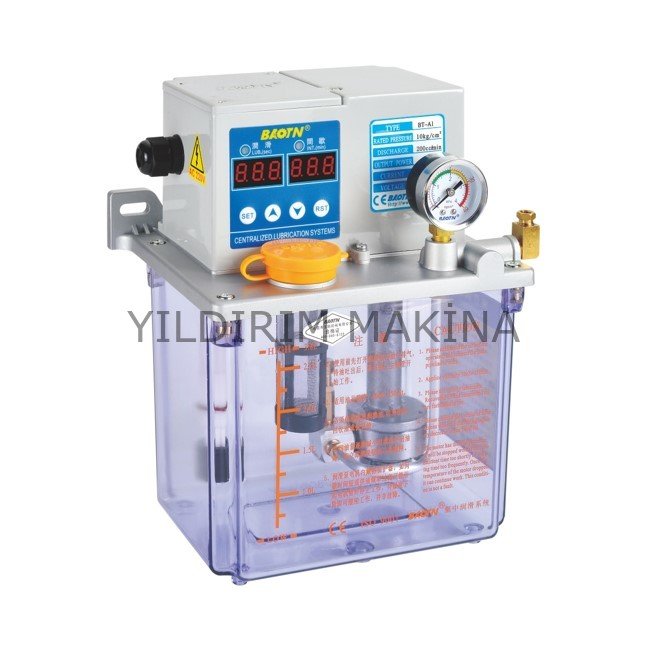 ( 220 V ) 3 LT CNC YAĞLAMA ÜNİTESİ Zaman Ayarlı BT-A13-226