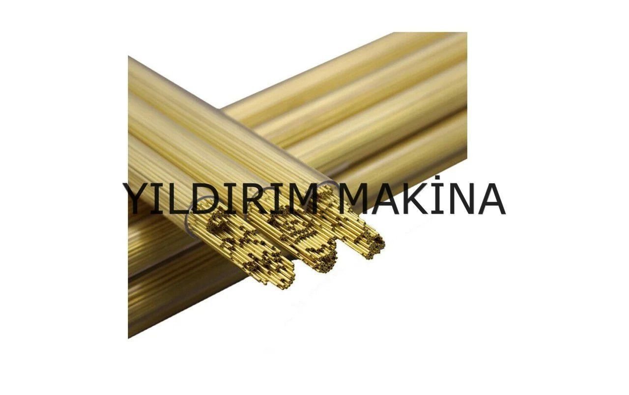 2,50 MM X 400 MM ÇOK DELİKLİ PİRİNÇ ELEKTROT * 25