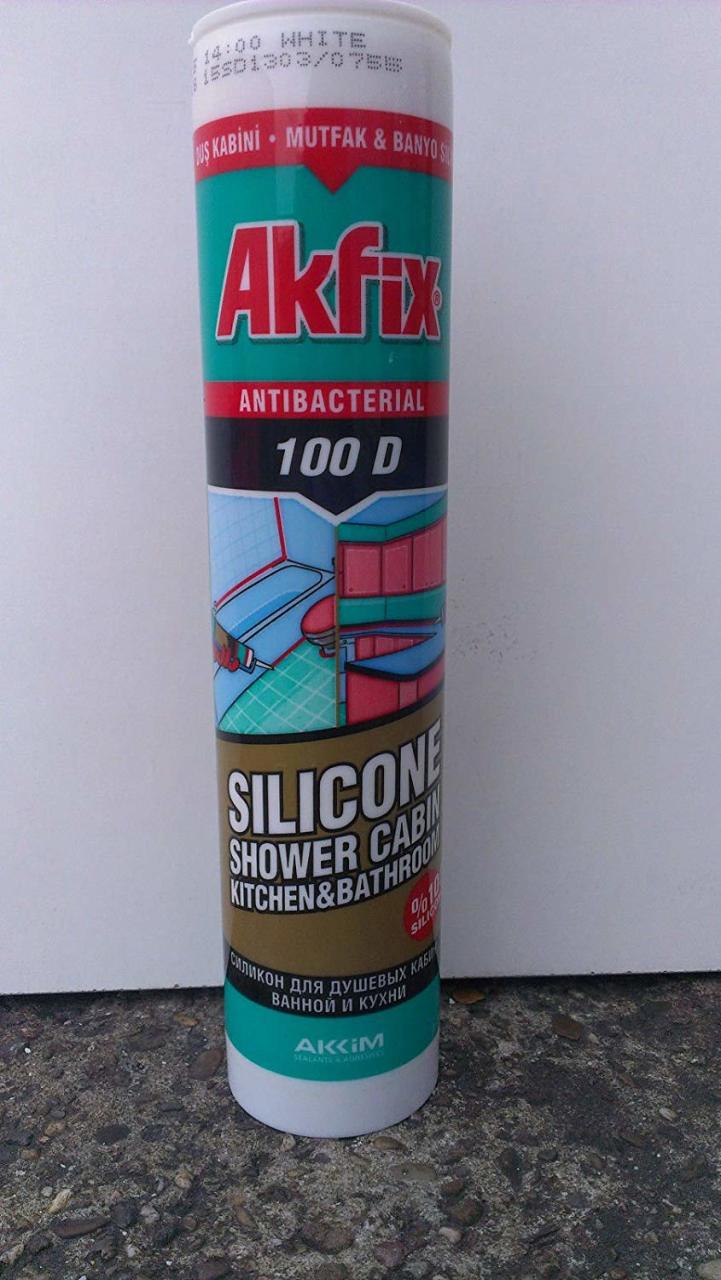 Akfix 100D Duş Kabini Silikonu Şeffaf - SA061