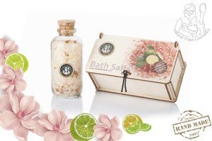 Misket Limonu Banyo Tuzu / Lime Bath Salt 95 gr