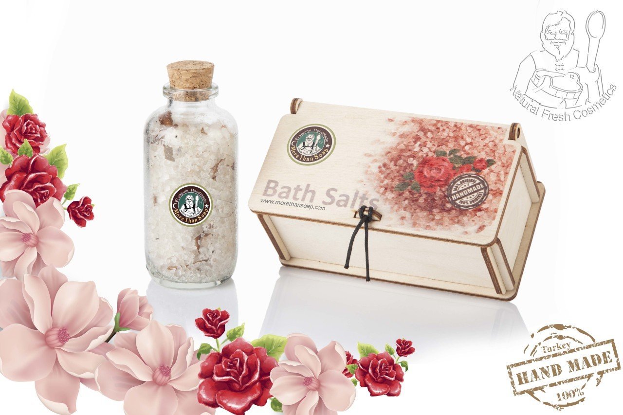 Gül Banyo Tuzu / Rose Bath Salt 95 gr