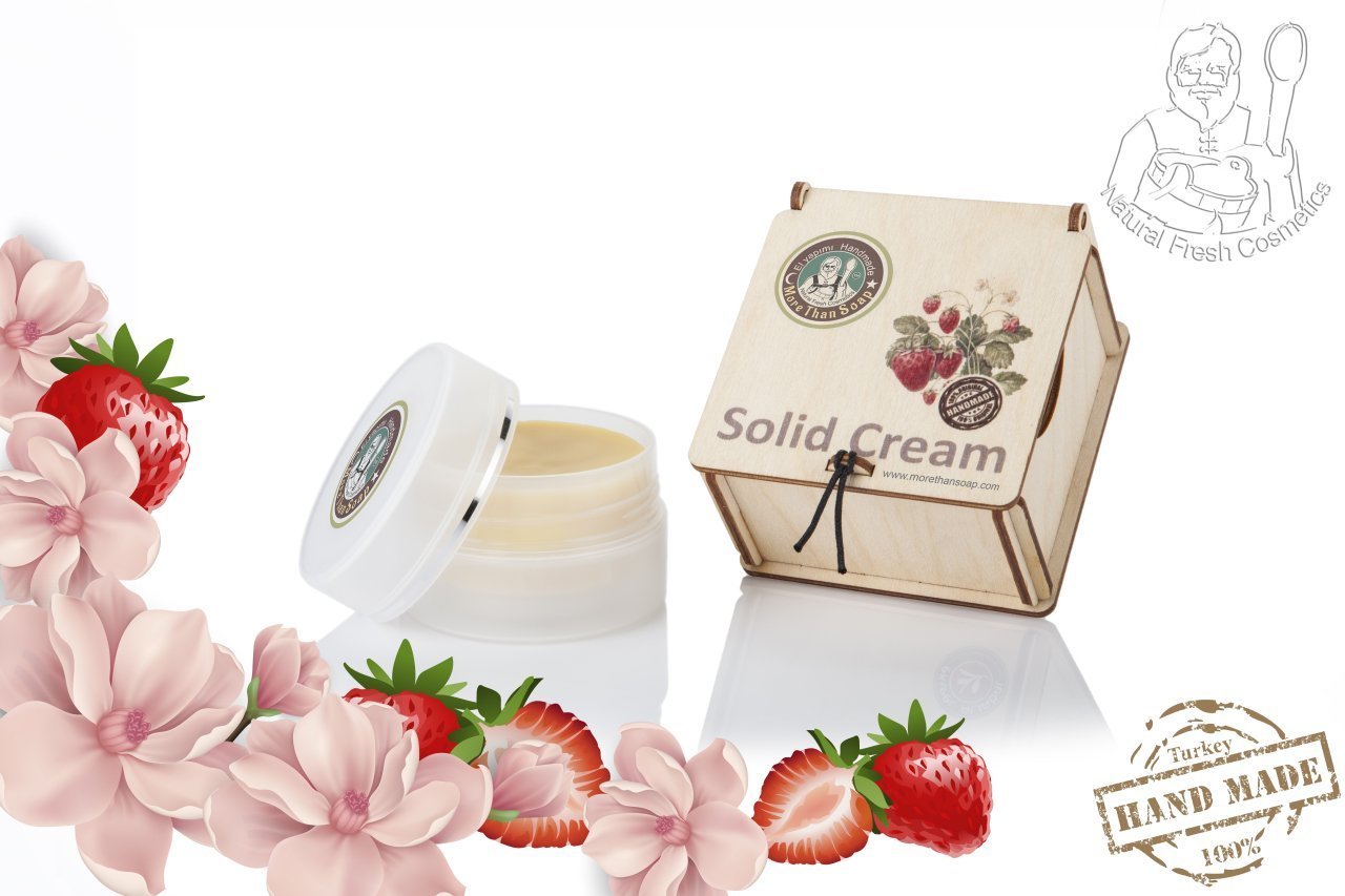 Çilek Yoğurt Katı Krem 80 gr.