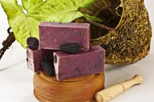 Ahududu Böğürtlen Sabun / Raspberry Blackberry Soap 95 gr.