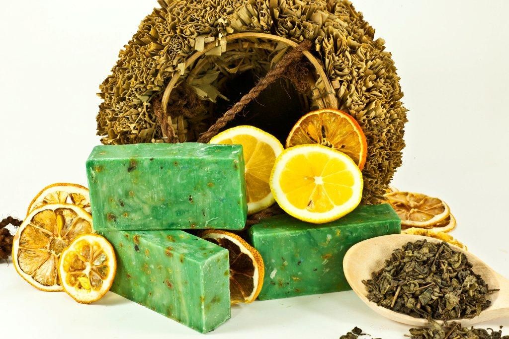 Misket Limonu & Yeşil Çay Sabun / Lime & Green Tea Soap 95 gr