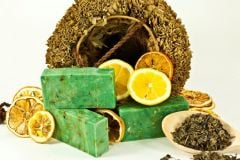 Misket Limonu & Yeşil Çay Sabun / Lime & Green Tea Soap 95 gr