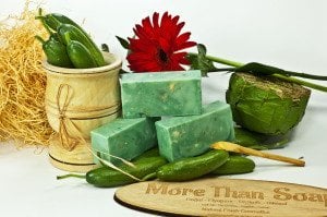 Salatalık Çiçeği  Sabun / Cucumber Flower Soap 95 gr