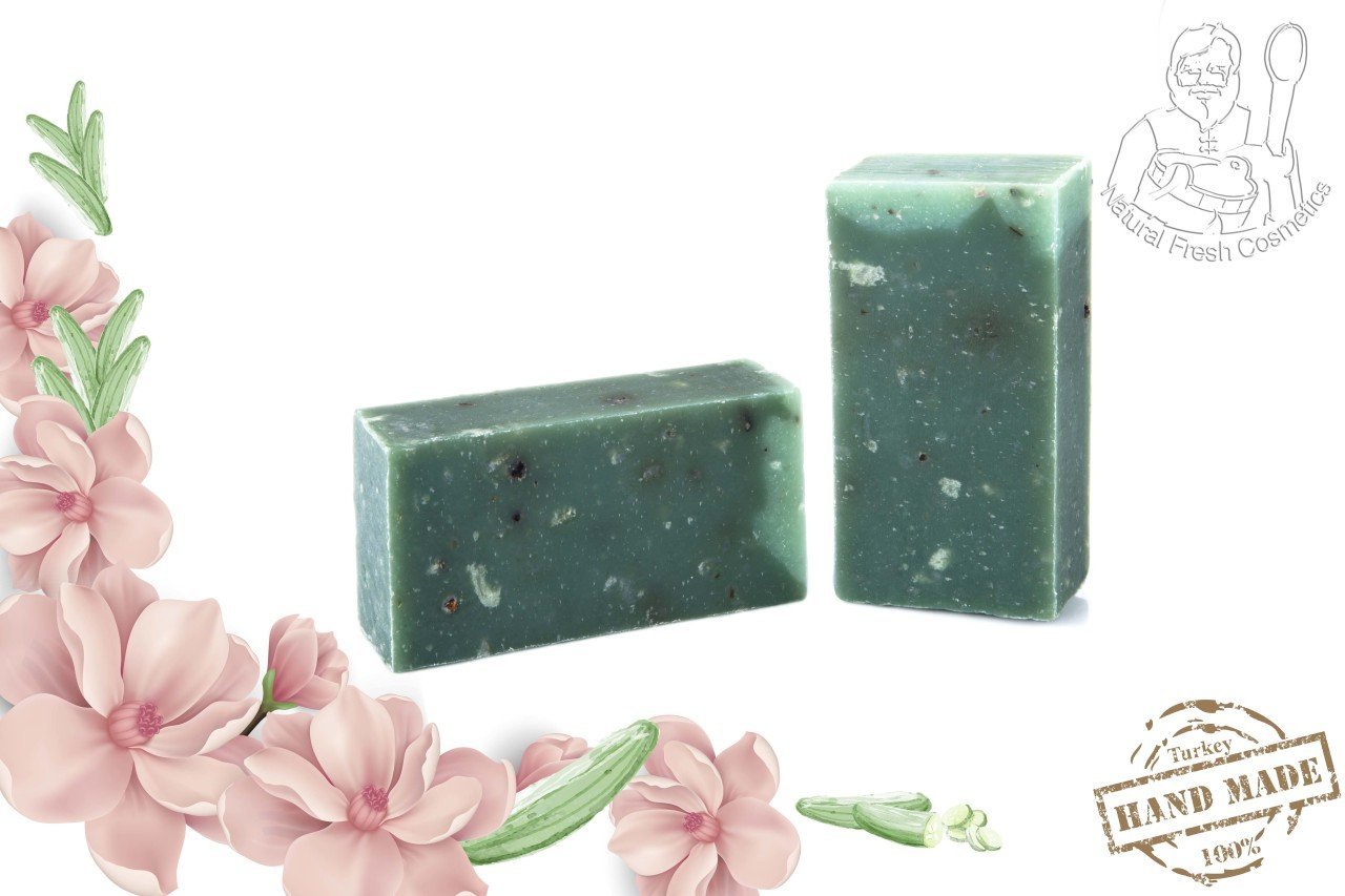Salatalık Çiçeği  Sabun / Cucumber Flower Soap 95 gr