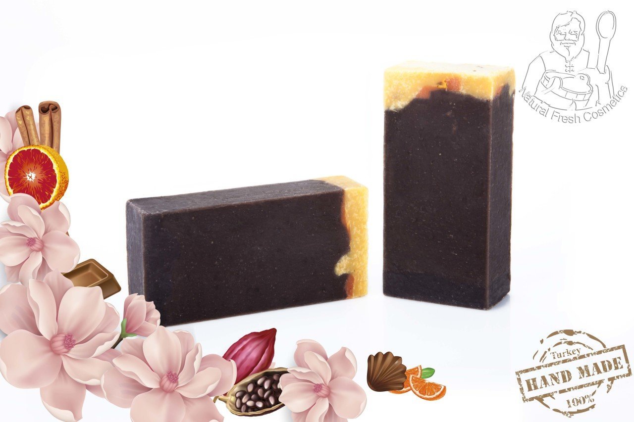 Portakal, Çikolata Ve Tarçın Sabun / Orange, Chocolate And Cinnamon 95 gr