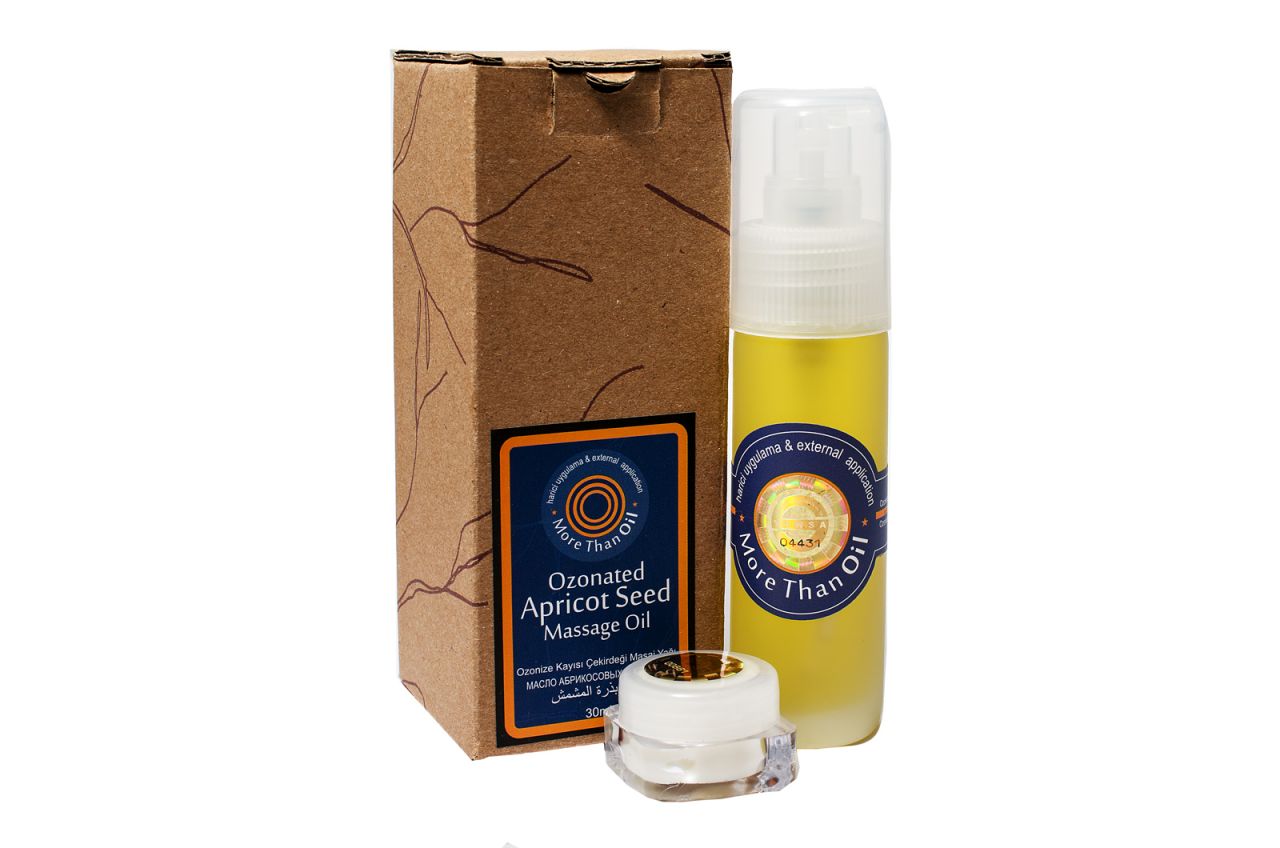 Ozonize Kayısı Çekirdeği Yağı 30 ml