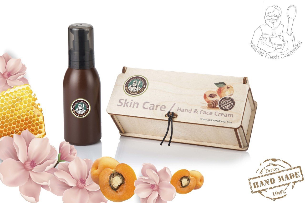 Kayısı Bal El ve Yüz Bakım Kremi / Apricot Honey Hand and Face Care Cream 100 ml.