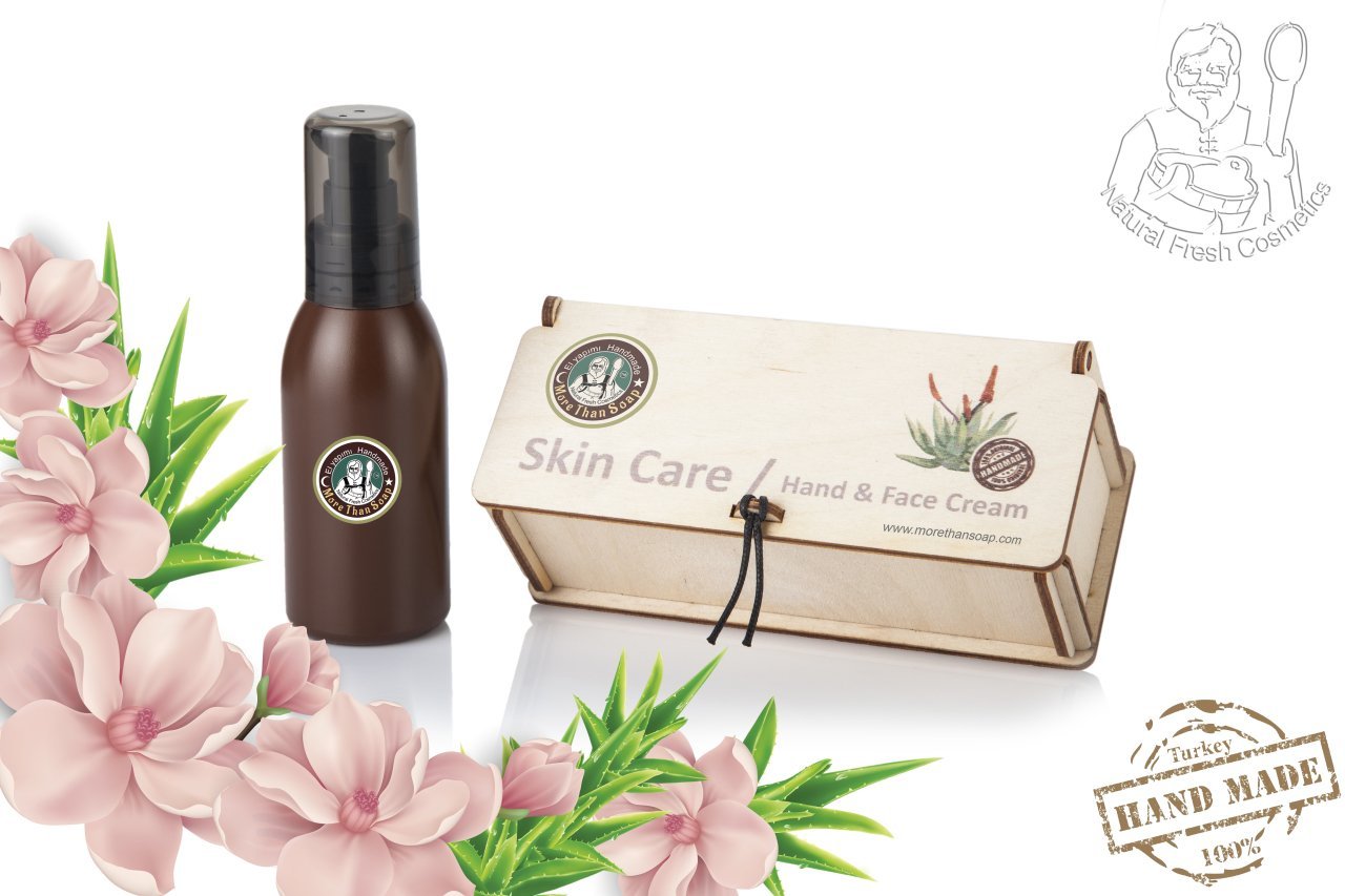 Aloe Vera El ve Yüz Bakım Kremi / Aloe Vera Hand and Face Care Cream 100ml