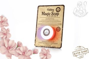Gliserinli Işıklı Büyülü Sabun - Glycerine Flashing Magic Soap / Carton Roller
