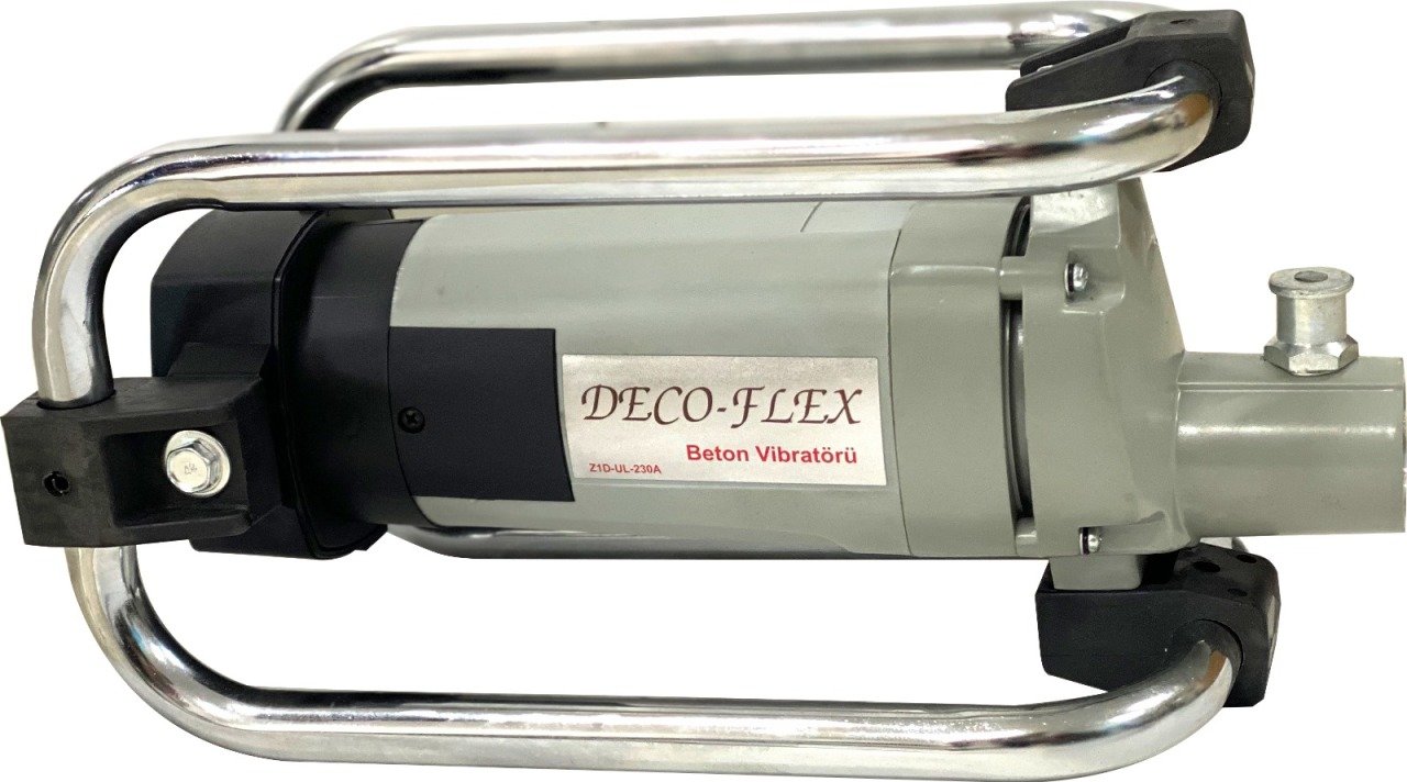 Deco-Flex 3 Hp  Beton Vibratörü Pimli Model 4000 Devir 4 Metre Hortum 45 mm Şişe