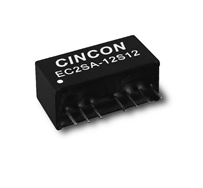 EC2SA-05D05N  2Watt 4.5-9V►+/-5V  0 - +/-200mA