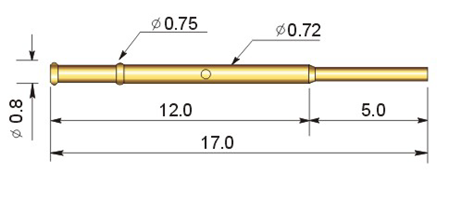 TR058-C Test Pini Kovanı