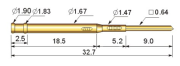 TR136-3S Test Pini Kovanı